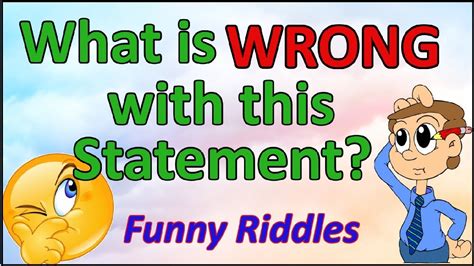 50 easy brain stimulating riddles for children with answers. Tricky Riddles with Funny Answers - Can you solve? - YouTube