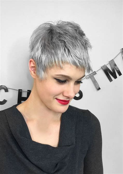 24 Silver Pixie Hairstyles Hairstyle Catalog