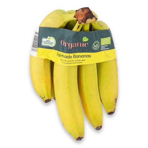 Fairtrade Bananas 6per Pack Organic Aldiie