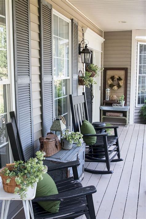 Farmhouse Front Porch Decor Ideas 48 Front Porch Furniture Front