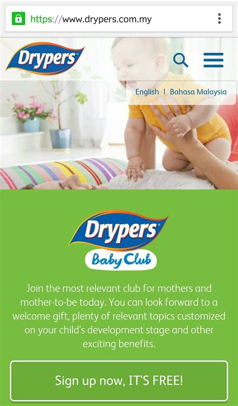 New moms have a total trust in quality drypers disposable baby diapers, diaper pants and baby care products from usa with total absorb and 100% ventilation of heat and dampness. Mrs Fara : Cara Masukkan Code Drypers Baby Club