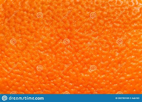 The Skin Of An Orange Closeup Stock Image Image Of Peeling