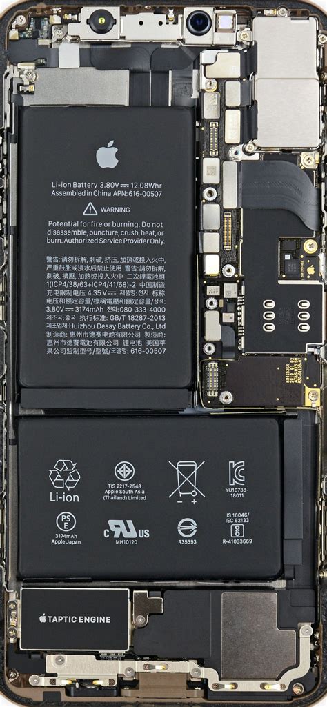 Double The Iphone Xs Teardowns Double The Wallpapers