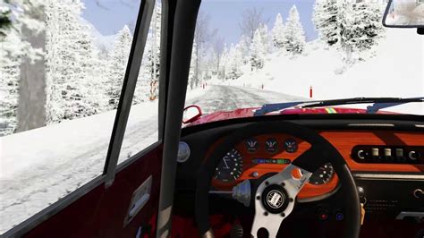 Vr Assetto Corsa Snow Rally In A Fwd Lancia Youtube