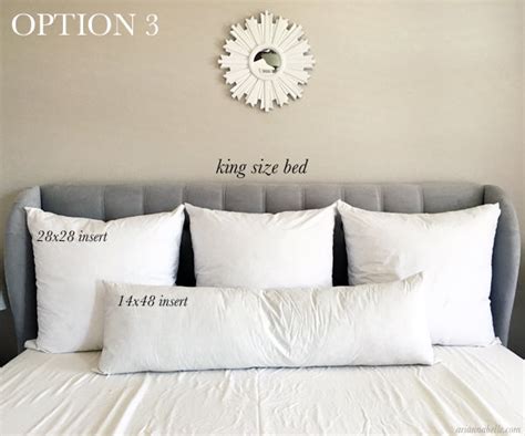 Pillow Size Guide For King Beds Arianna Belle