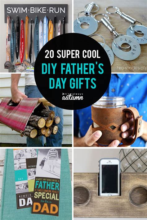 They're way more creative than ties. 20 super cool handmade Father's Day Gifts - DIY for Dad ...