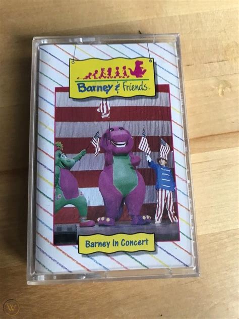 Barney And The Backyard Gang Barney In Concert Cassette Time Life 1992