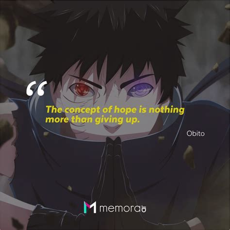Obito Quote Pin By Matutinam On Naruto Naruto Wallpaper Image