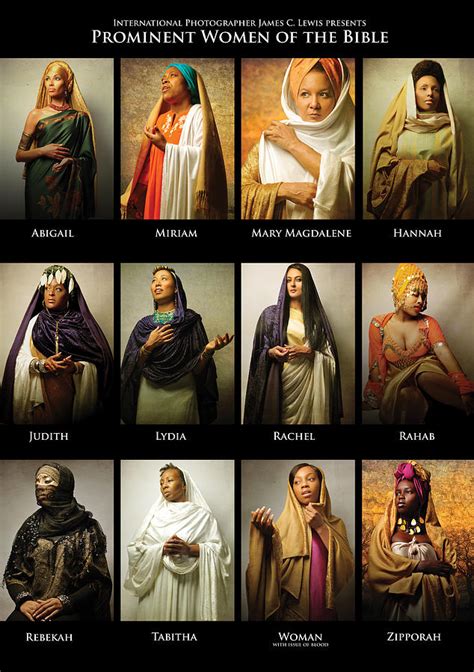 Prominent Women Of The Bible Photograph By Icons Of The Bible Fine
