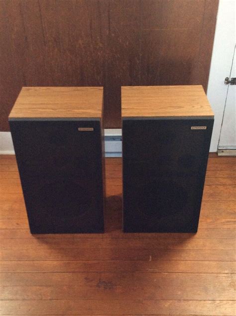 Pioneer Cs G203 Speaker Cabinets With Grills 3915912859