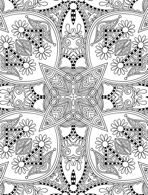 Beautiful Free Printable Coloring Pages For Adults Zentangles ~ Adult