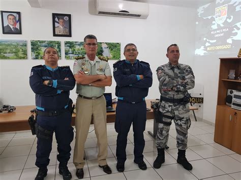 Oficiais Da Pmce Visitam A Pmba Para Acompanhar O Planejamento Da Operação Carnaval Polícia