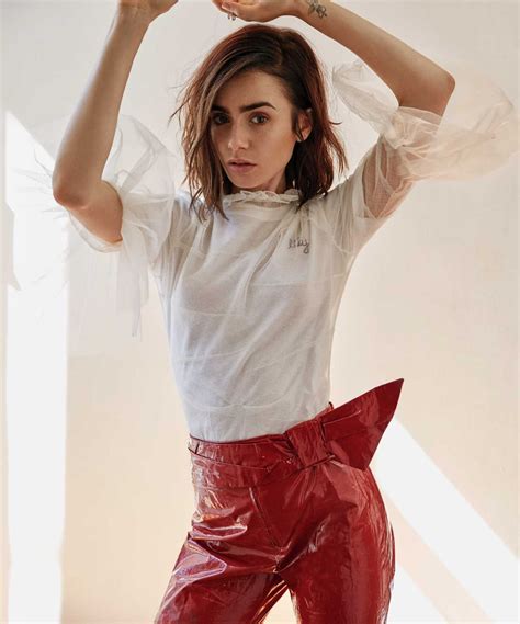 Lily Collins For Dujour Magazine Photoshoot 2016 Lily Collins