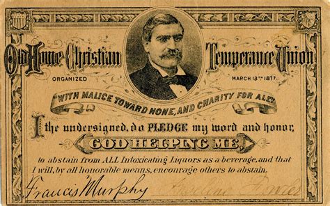 Francis Murphy And Pittsburghs Great Temperance Movement Blog