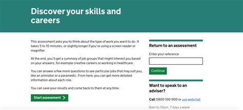 The Government Has Created A Career Quiz And The Results