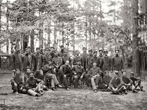 Shorpy Historic Picture Archive 1st Mass Cavalry 1864 High