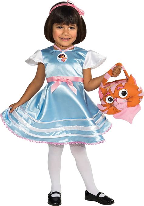 Dora In Wonderland Explorer Nickelodeon Fancy Dress Up Halloween Child
