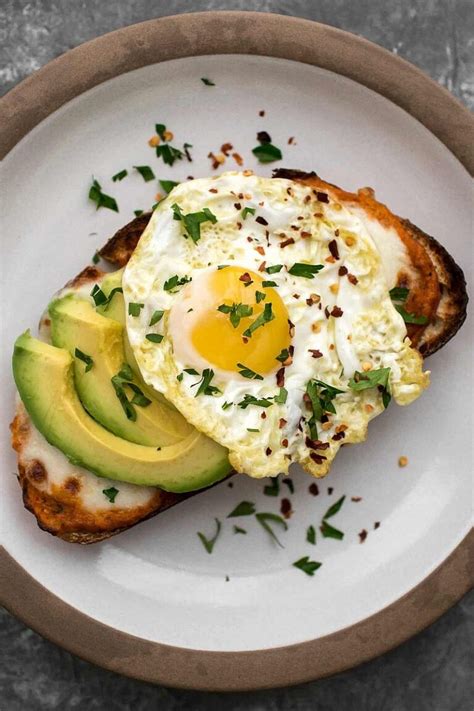 Avocado On Toast With Egg The Natural Way