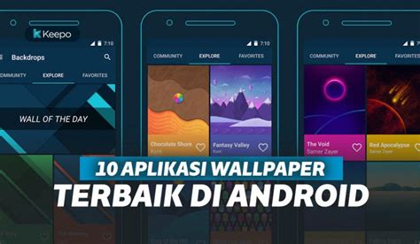 10 Aplikasi Wallpaper Terbaik Android