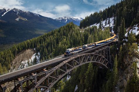 Engineering Marvels Of Canadas Railroad Rocky Mountaineer Train