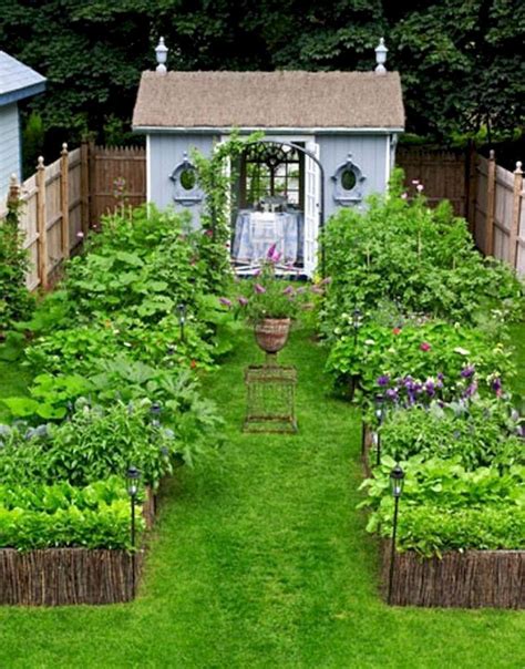 Vegetable Garden Ideas For Small Spaces French Country Cottages