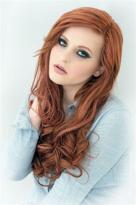 Model Devon Mayson Mua Sammy Carpenter Beautiful Redhead Red Hair