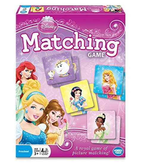 Disney Princess Matching Game Multi Color Buy Disney Princess