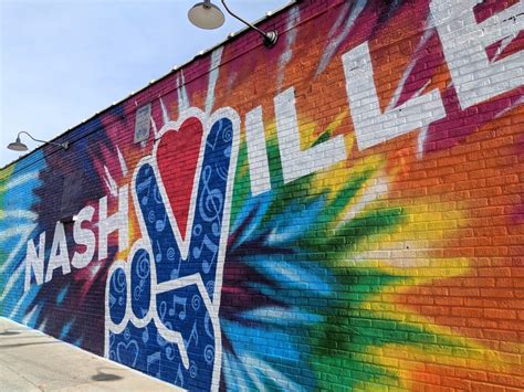 The Best Nashville Wall Murals And Where To Find Them Yoko Meshi
