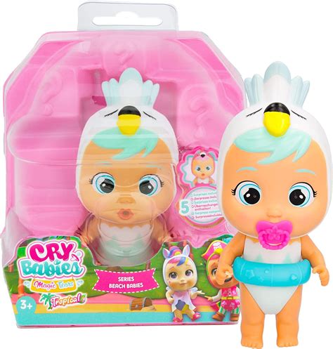 Cry Babies Magic Tears Tropical Beach Babies Pack Fancy Lora Collector S Dolls Crying