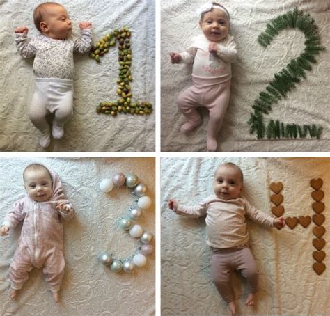 17 Cute And Easy Photo Ideas For Your Babys First Year Document Your