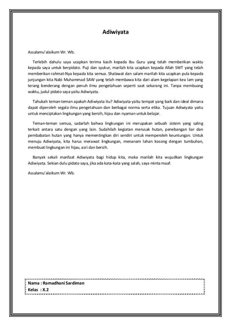 Pidato bahasa sunda tema pendidikan