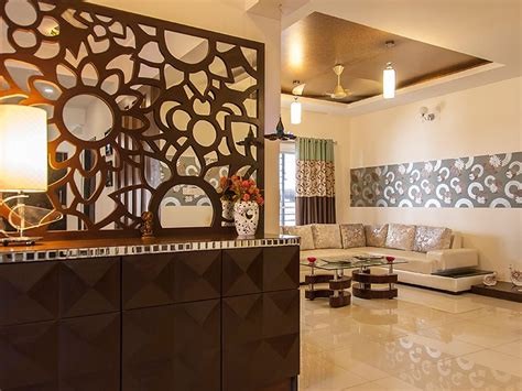 The Foyer I Designed For This Duplex Apartment At Vaishnavi Orchids