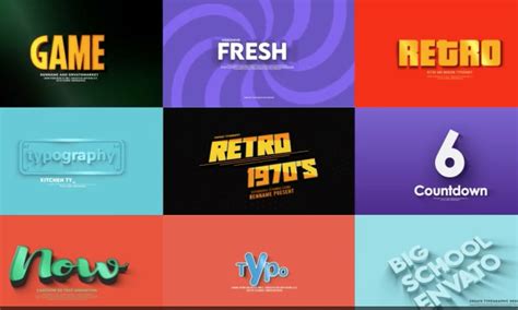 40 Best After Effects Text Animation Templates And Text Effects 2024