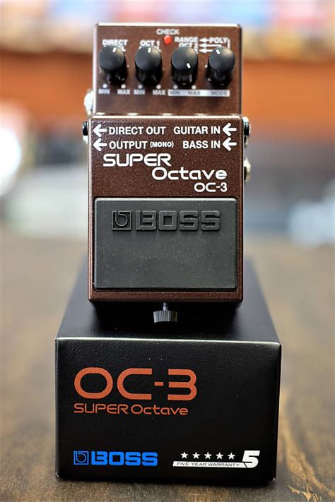 Boss Oc 3 Super Octave Guitar Effect Pedal New Free Us Reverb