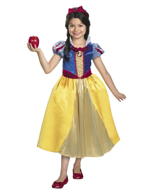 Disney Princess Girls Snow White Halloween Costume M 7 8 Walmart