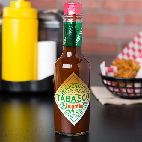 Tabasco® 5 Oz Chipotle Pepper Hot Sauce 12 Case