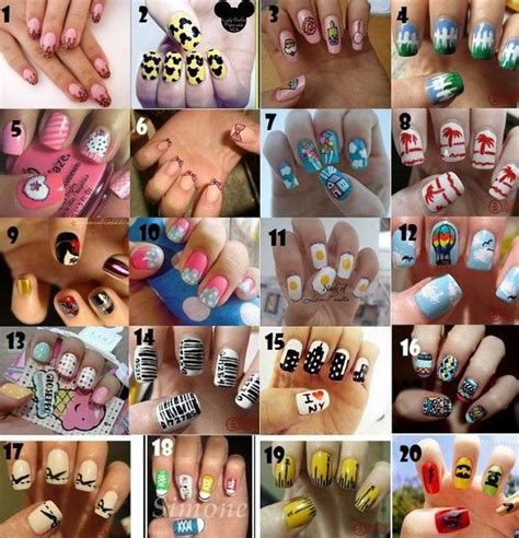 Different Nail Art Designs Just With Nail Polish Which Ones Your