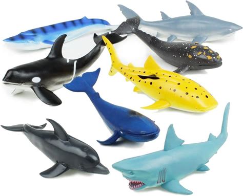 Boley Great Sea Creatures 8 Pack 7 10 Soft Plastic Ocean