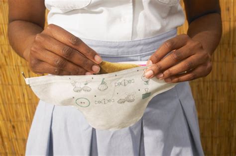 reusable menstrual pads for girls living in poverty