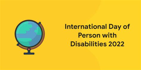International Day Of Person With Disabilities 2022 Entri Blog