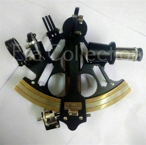 vintage brass nautical sextant solid brass navigation functional marine working ebay