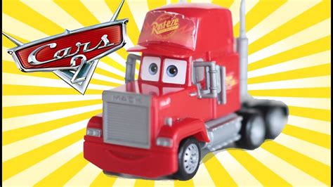 Cars Mack Truck Hauler Disney Pixar Cars Red Mack Hauler And