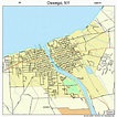 Oswego New York Street Map 3655574
