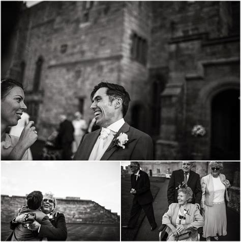 There is bride sophie's stunning diane wedding dress by raimon bundo for a start. A Bamburgh Castle Wedding | Gillian + Alexandre Wedding Photography | Ellingham Hall Wedding ...