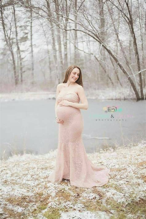 Items Similar To Stretch Crochet Maternity Gown Photography Maternity