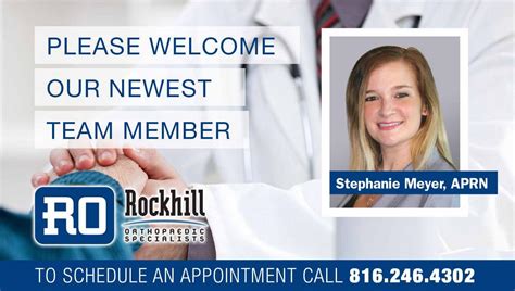 Rockhill Orthopaedic Specialists New Team Member Banner Ads Nov