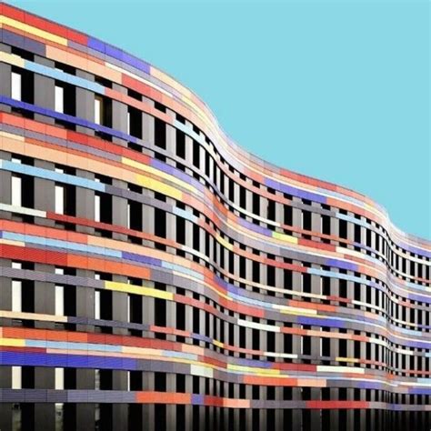 Rainbow Buildings Snatched On Urban Architectural Images