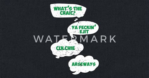 Whats The Craic Feckin Ejit Irish Curse Words Tote Bag Spreadshirt