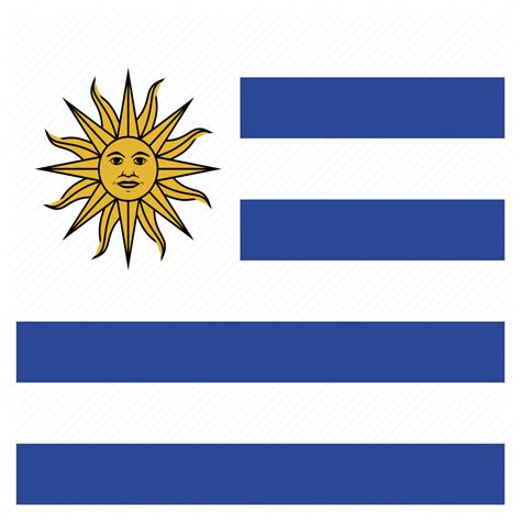 Country Flag National Uruguay Uruguayan Icon Download On Iconfinder