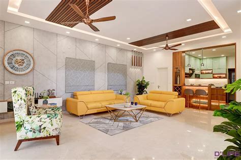 A Contemporary Styled Luxurious Interior Design With Comfortable